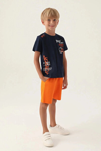 ROLY POLY КОМПЛЕКТ БЕРМУДИ ЗА МОМЧЕ - ТЕМНОСИН