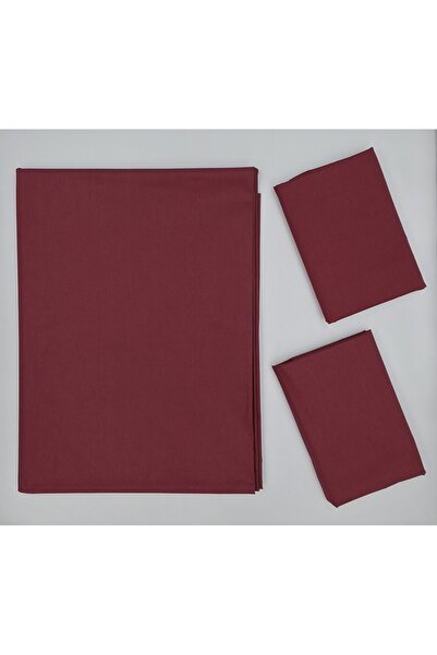 pınarhome collectıon 100% Organic Cotton Fabric Plain (Without Elastic) Sheet...