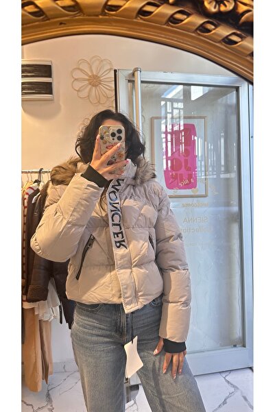 sienna Monc Kapüşonlu Şişme Mont