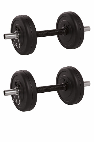 AYAZ SPORT NEW 20 KG Ağırlık Seti (21 KG ) Vücut Geliştirme Aleti Halter Seti...