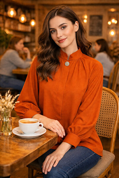 madqmodda Taş Detay Gömlek