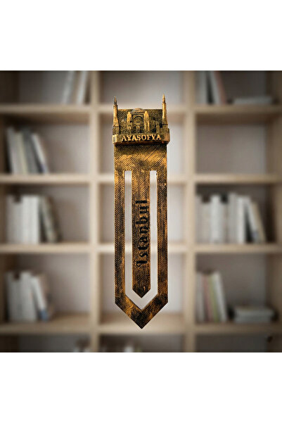 ZAP AKSESUAR Hagia Sophia Mosque Figured Bookmark Handmade Architectural Desi...