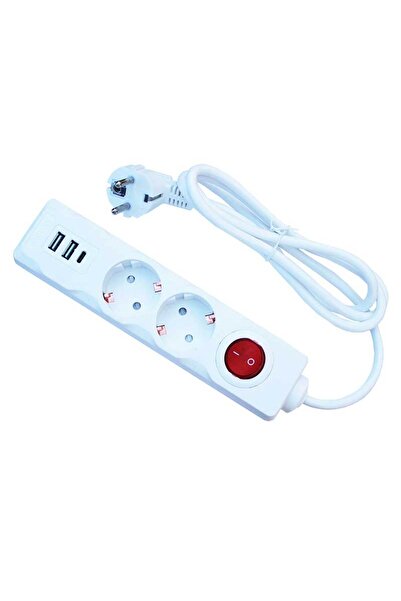 ALIEN Prelungitor 2cai cu USB+tip C 1,5m