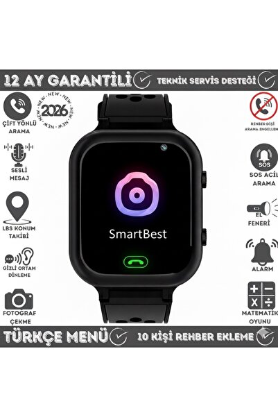 Allians Çocuklar İçin Q15 Model Sim Kartlı Konum Takip ve Ortam Dinleme Akıll...