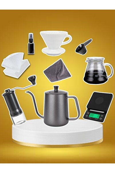 unbranded V60 Coffee Set, 9 pieces, 02