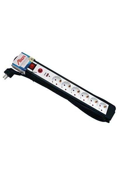 ALIEN Surge protection extension cord 6-way 3m