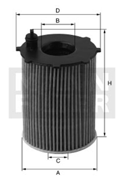 Mann-Filter Filtru de ulei HU 7016 x