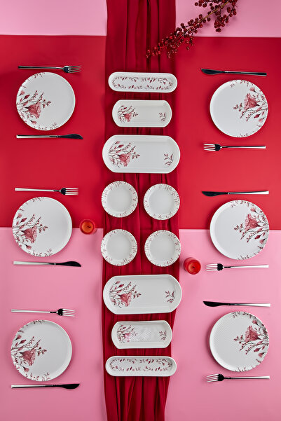 Erbaşlar Le More 16 Parça 6 Kişilik Lüx Kahvaltı Takımı, Kahvaltı Seti