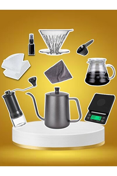 unbranded V60 Coffee Set, 9 pieces, 02