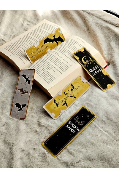 NorthEdge3D Dragon & Fantasy Themed Bookmark Set – Reader's Gift, Decorative Bookmark