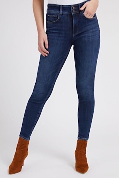 Guess Blugi skinny pentru femei, talie înaltă, albaștri, W32/L29