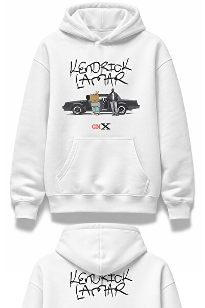 Fuddy Moda سويت شيرت بقلنسوة مطبوع عليه Kendrick Lamar Gnx Ense للجنسين، قصة ...