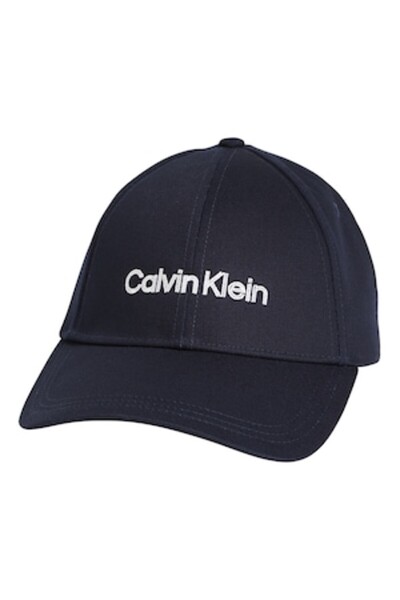Calvin Klein Cotton Cap with Embroidered Logo