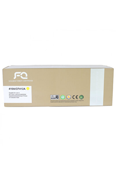 FQ Gold laser toner compatible with CF412A 410A yellow