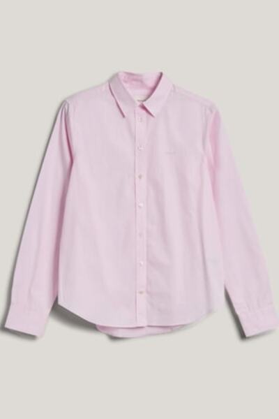 Gant Women's Shirt, Light Pink, Cotton, Embroidered Logo