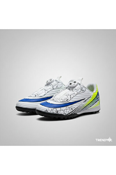 halismenspor Laliga Mechanism Smart Lace-Up Children's Football Shoes Turf Fi...