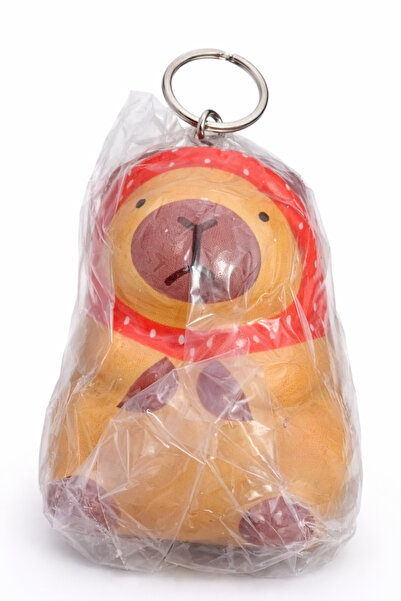 Srctech Breloc și ornament pentru geantă Capybara de dimensiuni mari - 9 CM