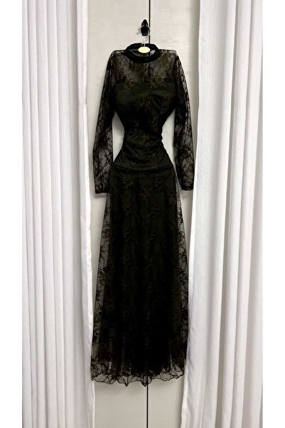 qmhafrst elegant lace dress