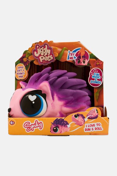 Jiggly Pets سبايكي القنفذ مع الأصوات