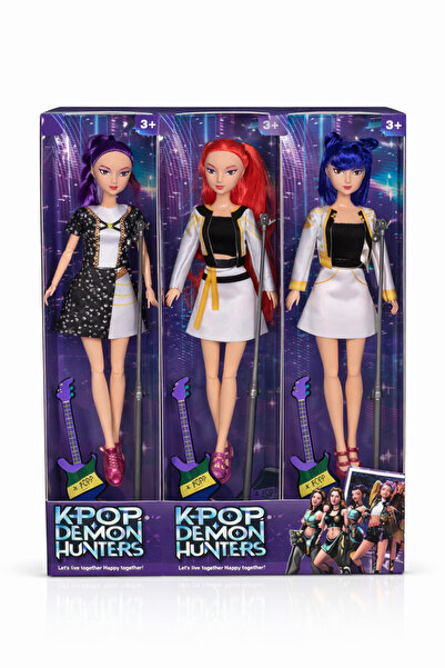 OEM Set of 2 Dolls 32 cm Kpop Demon Hunters / K-pop Demon Hunters - Demon Hun...