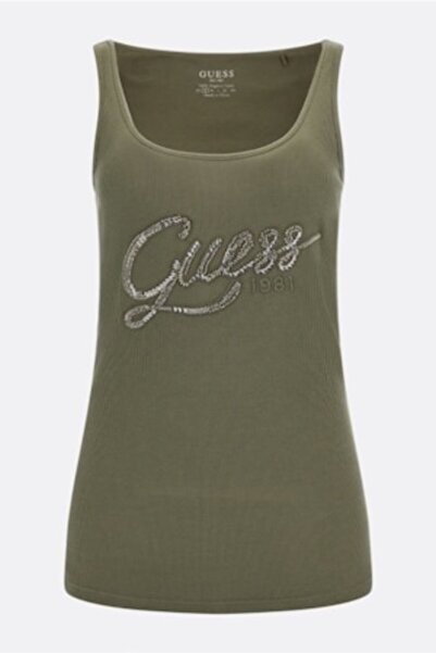 Guess Top de damă, Guess, verde închis