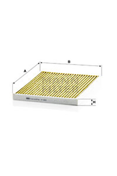 Mann-Filter Filter, interior air FP 2243