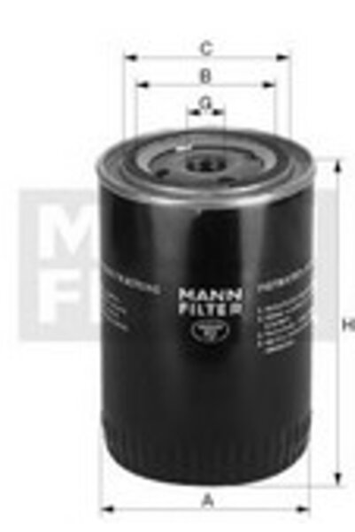 Mann-Filter Filtru de ulei W 9050