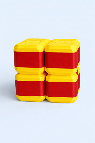 Bonolupo Taraftar Infinity Cube – Sonsuz Stres Küpü Galatasaray Sarı Kırmızı