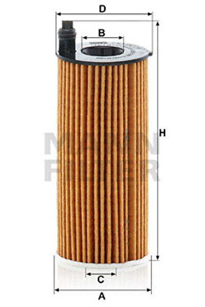 Mann-Filter Oil filter HU 6014/1 z