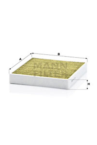 Mann-Filter Filtru, aer habitaclu FP 26 010
