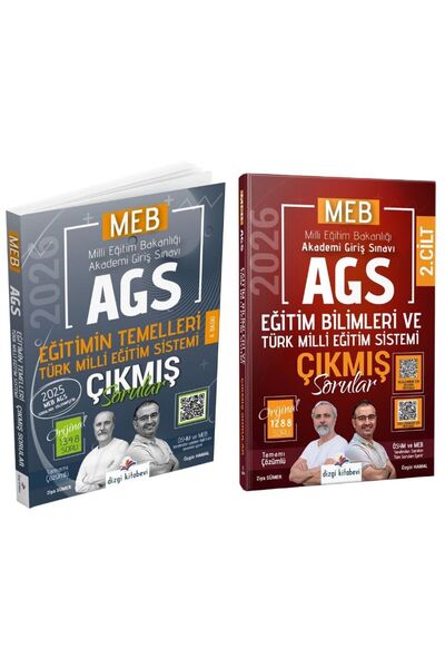 Dizgi Kitap YENİ AGS 2026 MEB AGS Eğitim Bilimleri Türk Milli Eğitim Sistemi ...