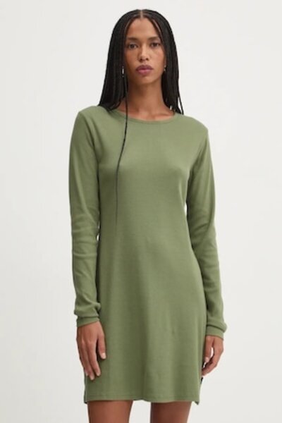 Vans Rochie de damă, verde, evazat, S INTL