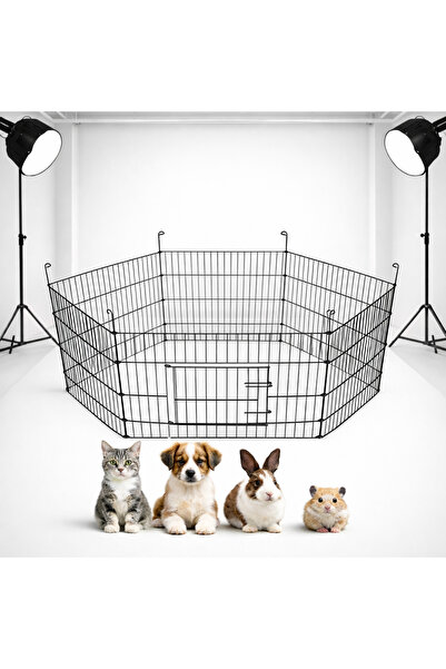 ORBO Pratik kurulum 63x56 Tel köpek Çit - Evcil Hayvanınız İçin Konforlu ve G...