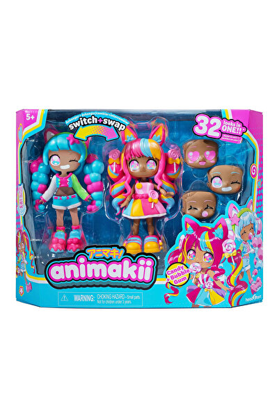 Animakii Baby and Accessory Set - Candy and Bubble Gum