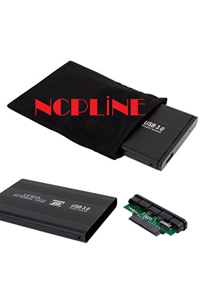 NcpLine صندوق أقراص هارت مقاس 2.5 بوصة، صندوق لاستخدام قرص هارت المحمول