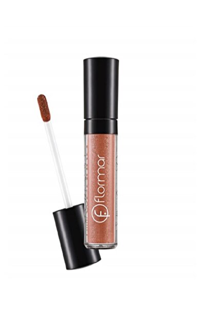 Flormar Matte Efect Liquid Lipstick Parlak Yansımalı Ruj-03 Dark Burgundy Met...