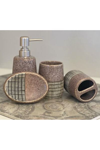 Generic Luxury 4-Piece Bathroom Accessories Set