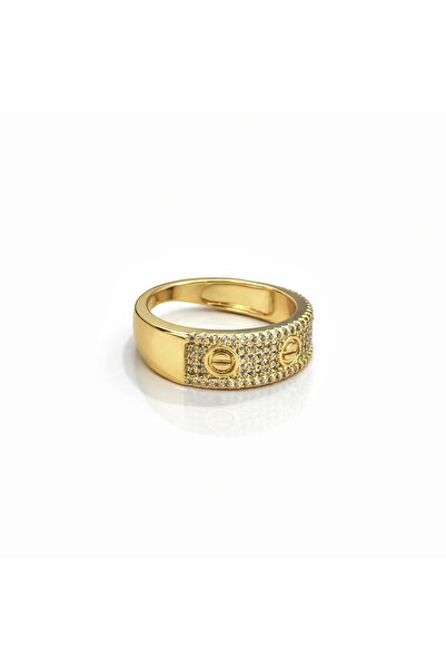 neslyaccessories Gold Ring with Stone