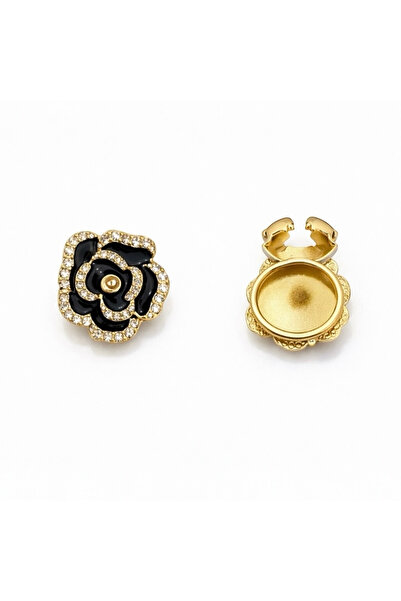 neslyaccessories Button brooch (pair)
