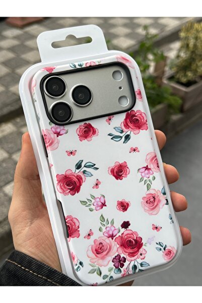 EDELFU متوافق مع iPhone 17 PRO MAX - غطاء متين مزدوج الطبقات بنمط مميز من الم...