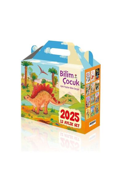 Tübitak Yayınları TÜBİTAK Bilim Çocuk Dergisi 2025 Yılı Kutu Seti | 12 Aylık ...