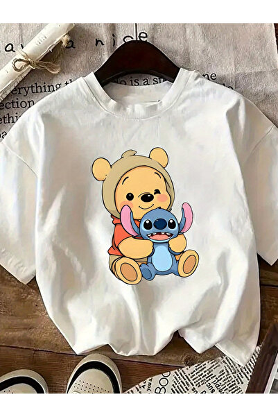 GHZAL Home Collection Oversize Wide Fit Crew Neck Printed Thick Fabric Short ...