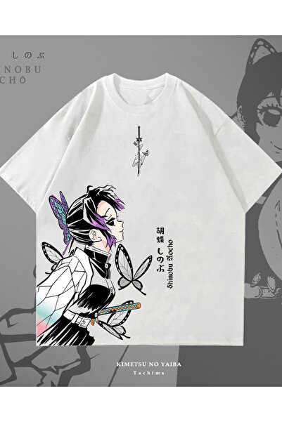 Toum Demon Slayer Printed Unisex Oversize T-Shirt