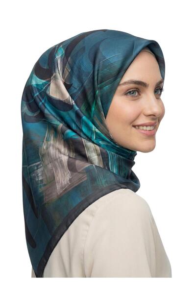 scarfella وشاح رقمي ناعم مقاوم للتجاعيد وغير قابل للانزلاق ولا يحتاج إلى الكي...