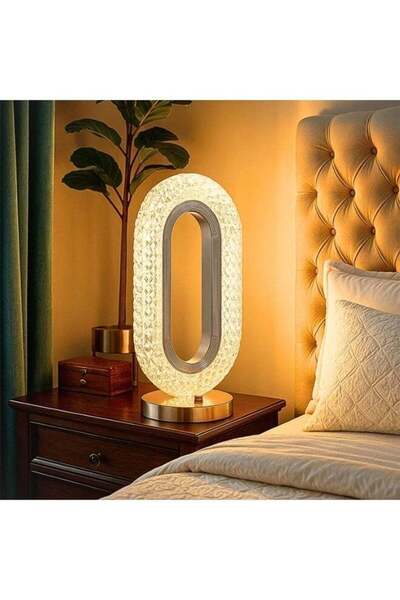 Forty Luxury Crystal Table Lamp with LED Light
