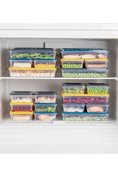 Soft Chef 2-Piece Deep Freezer and Storage Container Set (2400 ml - 1200 ml)