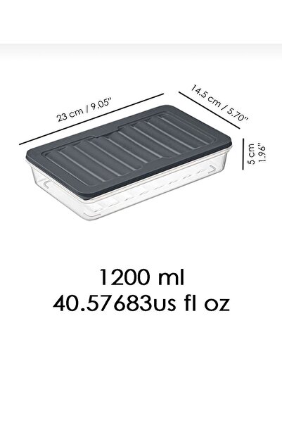 Soft Chef 2-Piece Deep Freezer and Storage Container Set (2400 ml - 1200 ml)