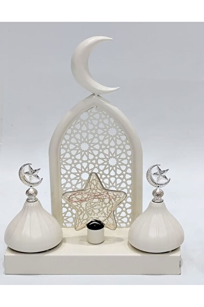 Alsalam Ramadan decorations and ornaments in white