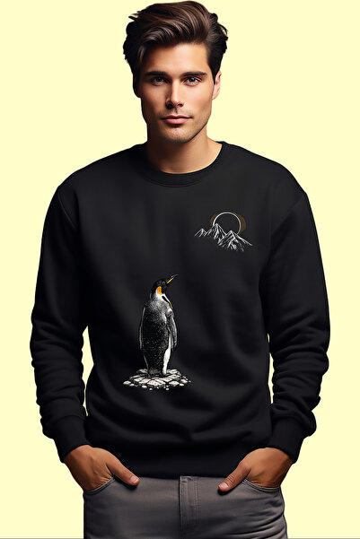 Free Tarz But Why Nihilist Lonely Penguin Sweatshirt