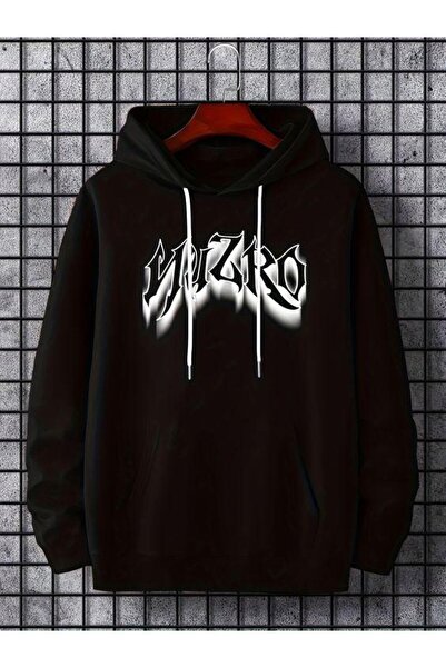 bellanova سويت شيرت أسود للجنسين قصة فضفاضة 3 Thread Shardonlu - جودة ممتازة ...